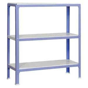 BAUHAUS Scholz Aktenregal Anbauelement Länge: 1.010 Mm, Breite: 300 Mm, Höhe: 3.000 Mm, Traglast: 80 Kg/Boden, Anzahl Böden: 9 Stk. 12