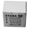 BAUHAUS Staba Schrauben Durchmesser: 3 Mm, Länge: 20 Mm, 250 Stk. 5