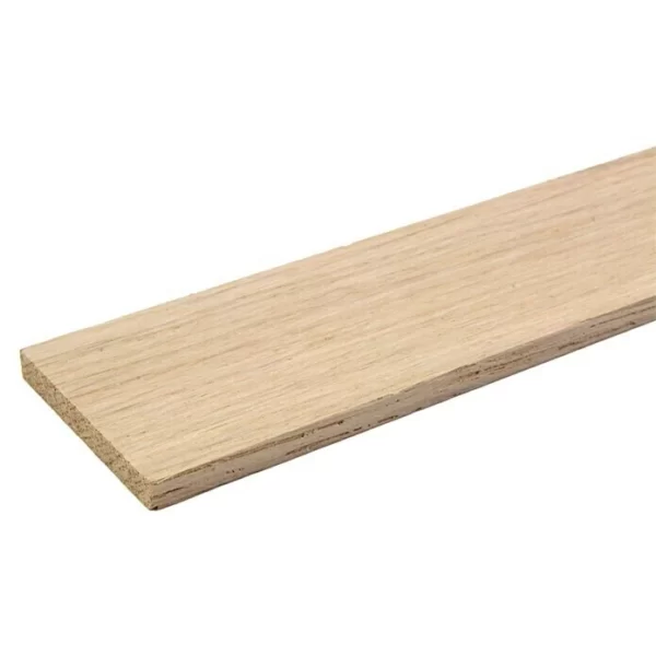 BAUHAUS Wodewa Abschlussleiste Eiche 1.000 X 30 X 4, Unbehandelt, Eiche 1
