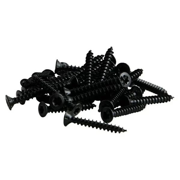 BAUHAUS FibroTech Schrauben Ø X L: 4,2 X 30 Mm, 100 Stk., Tiefschwarz 1