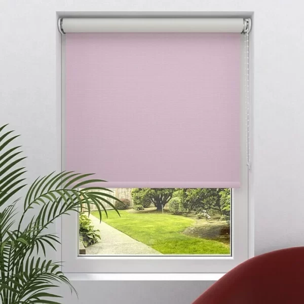 BAUHAUS Verdunkelungsrollo B X H: 210 X 190 Cm, Rosa 1