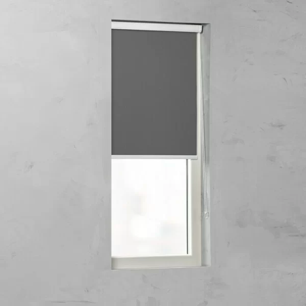BAUHAUS Rollo Mit Kassette B X H: 70 X 175 Cm, Grau, Uni 1