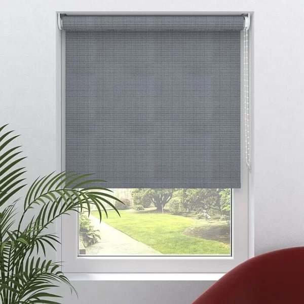 BAUHAUS Rollo Nicole B X H: 240 X 190 Cm, Grau Struktur, Formen & Muster 1