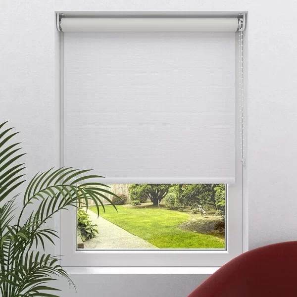 BAUHAUS Verdunkelungsrollo B X H: 240 X 190 Cm, Schneeweiß 1
