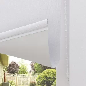 BAUHAUS Verdunkelungsrollo B X H: 75 X 190 Cm, Schneeweiß 15