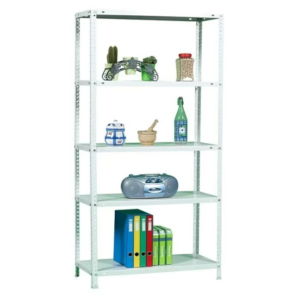 BAUHAUS Scholz Aktenregal Grundelement Länge: 1.250 Mm, Breite: 300 Mm, Höhe: 2.640 Mm, Traglast: 60 Kg/Boden, Anzahl Böden: 8 Stk. 6