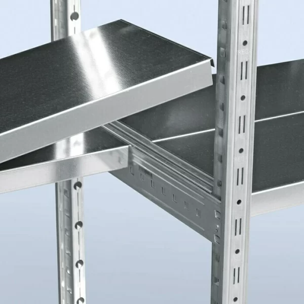 BAUHAUS Scholz Metall-Lagerregal SE Länge: 600 Mm, Breite: 3.070 Mm, Höhe: 2.640 Mm, Traglast: 200 Kg/Boden, Anzahl Böden: 7 Stk. 3