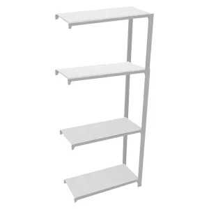 BAUHAUS Simonrack Homeclick Metallregal Mini L X B X H: 40 X 80 X 180 Cm, Traglast: 150 Kg/Boden, Anzahl Böden: 5 Stk., Lila 10