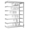 BAUHAUS Scholz System Metall-Registraturregal Anbauelement 430 X 1.010 X 1.980 Mm, Traglast: 140 Kg/Boden, Stecken 10