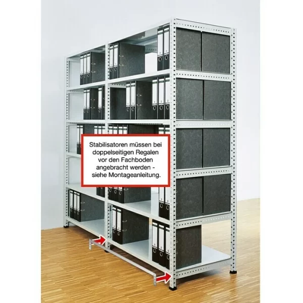 BAUHAUS Scholz System Regalstabilisierung Länge: 1.000 Mm, Verzinkt 4
