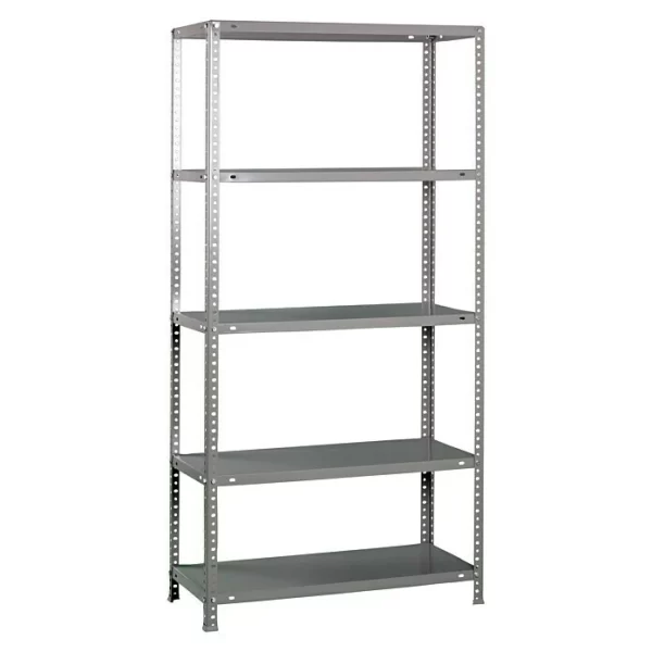 BAUHAUS Simonrack Maderclick Metallregal Mega Plus L X B X H: 40 X 120 X 250 Cm, Traglast: 150 Kg/Boden, Anzahl Böden: 6 Stk., Stecken, Blau/Orange 4