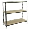 BAUHAUS Simonrack Maderclick Metallregal Plus L X B X H: 30 X 100 X 90 Cm, Traglast: 150 Kg/Boden, Anzahl Böden: 3, Stecken, Anthrazitgrau 19